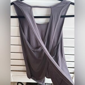 Athleta Taupe Knit Top